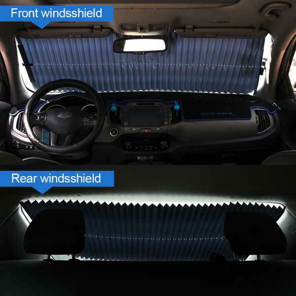 car upgarde retracta'ble 46cm/65cm/70cm/80cm car suv truck front windshield sunshade rear window sun visor uv protection curtain
car upgarde retracta'ble 46cm/65cm/70cm/80cm car suv truck front windshield sunshade rear window sun visor uv protection curtain