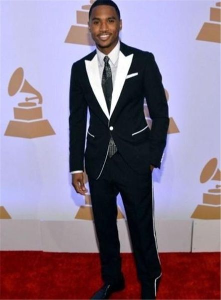 custom made black men suit with white lapel 2 pieces (jacket + pants + vest) groom tuxedos groomsmen wedding apparel blazer suit, White;black
custom made black men suit with white lapel 2 pieces (jacket + pants + vest) groom tuxedos groomsmen wedding apparel blazer suit, White;black