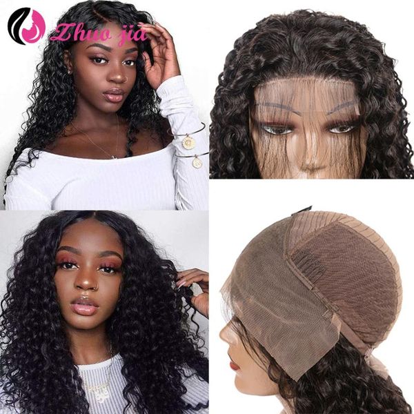 zhuo jia lace front human hair wigs brazilian 13x4 preplucked lace frontal wig with baby hair transparent curly human wig, Black;brown
zhuo jia lace front human hair wigs brazilian 13x4 preplucked lace frontal wig with baby hair transparent curly human wig, Black;brown