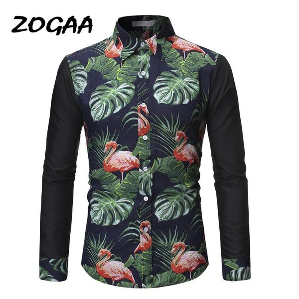 men's casual shirts zogaa slim fashion fit flower printed male long sleeve floral shirt men basic plus size, White;black
men's casual shirts zogaa slim fashion fit flower printed male long sleeve floral shirt men basic plus size, White;black