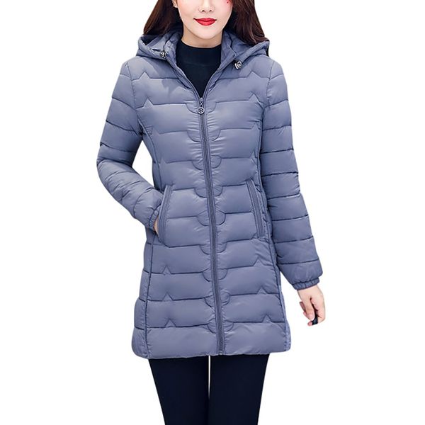 jaycosin down jacket 2019 women hooded winter solid warm down jacket pocket long sleeve long coat l401106, Black
jaycosin down jacket 2019 women hooded winter solid warm down jacket pocket long sleeve long coat l401106, Black