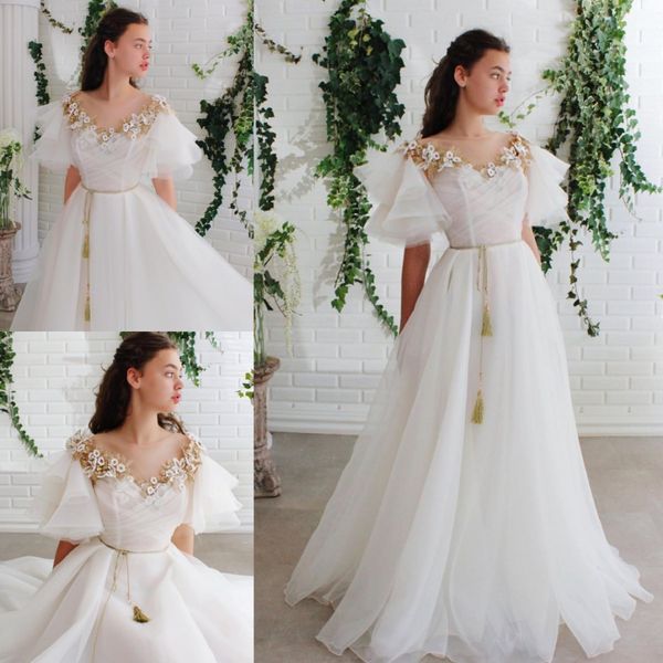 stylish floral appliqued prom dresses sheer bateau neck a line short sleeves evening gowns plus size floor length tulle pleated formal dress, Black
stylish floral appliqued prom dresses sheer bateau neck a line short sleeves evening gowns plus size floor length tulle pleated formal dress, Black