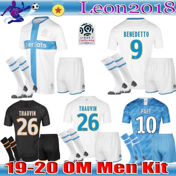 kit 2019 olympique de marseille benedetto soccer jersey payet l.gustavo 19 20 om away third football shirts thauvin maillot de foot, Black
kit 2019 olympique de marseille benedetto soccer jersey payet l.gustavo 19 20 om away third football shirts thauvin maillot de foot, Black
