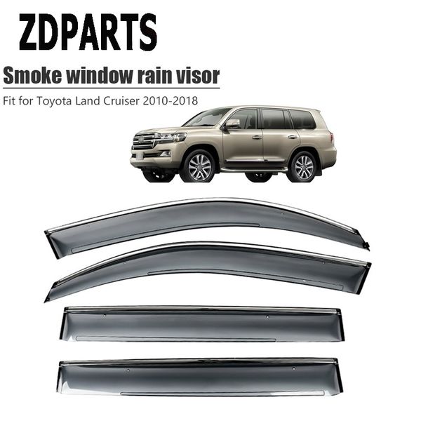 zdparts 4pcs car wind deflector sun guard rain wind vent visor cover trim accessories for toyota land cruiser 2010-2018 abs
zdparts 4pcs car wind deflector sun guard rain wind vent visor cover trim accessories for toyota land cruiser 2010-2018 abs