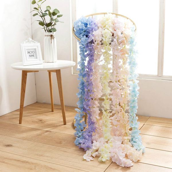 wisteria flower simulation wedding hanging rattan indoor ceiling twine decoration violet flower rattan fake vine
wisteria flower simulation wedding hanging rattan indoor ceiling twine decoration violet flower rattan fake vine