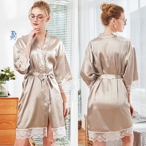 youedian silk satin wedding bride bridesmaid robe floral bathrobe short kimono robe night bath fashion dressing gown#4, Black;red
youedian silk satin wedding bride bridesmaid robe floral bathrobe short kimono robe night bath fashion dressing gown#4, Black;red