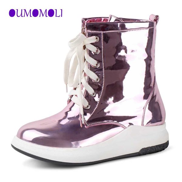 snow boots women 2019 fashion new woman winter ankle boots pu leather casual shoes woman x694, Black
snow boots women 2019 fashion new woman winter ankle boots pu leather casual shoes woman x694, Black