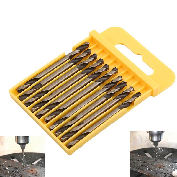10pcs 3.2/4.2/5.2mm hss double ended spiral torsion double ended twist drills bits wood/ metal working tool
10pcs 3.2/4.2/5.2mm hss double ended spiral torsion double ended twist drills bits wood/ metal working tool