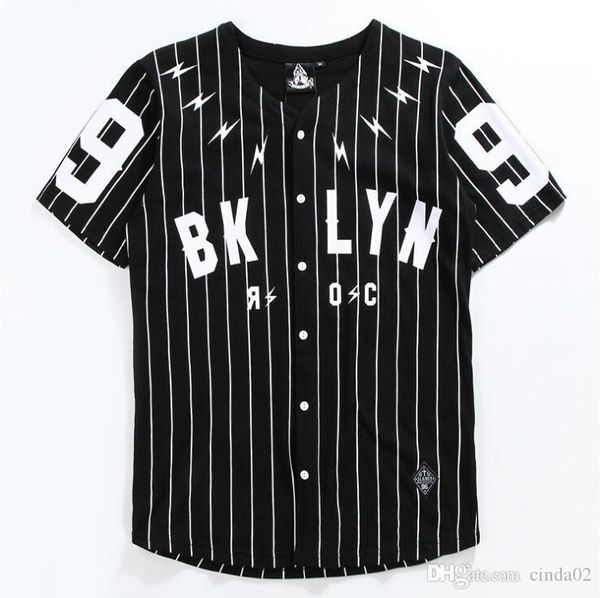 v neck man's shirt short sleeve cardigan no. 99 baseball outerwear black white striped t sleeve, White;black
v neck man's shirt short sleeve cardigan no. 99 baseball outerwear black white striped t sleeve, White;black