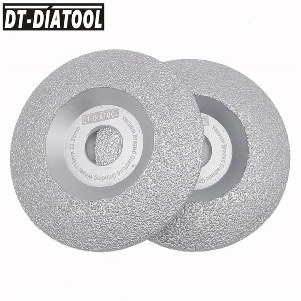 dt-diatool 2pcs/pk dia 4" 4.5" 5" 100/115/125mm vacuum brazed diamond polishing wheel for granite marble grinding disc #30/40
dt-diatool 2pcs/pk dia 4" 4.5" 5" 100/115/125mm vacuum brazed diamond polishing wheel for granite marble grinding disc #30/40