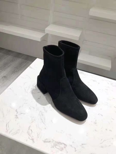genuine leather simple style high heels round toe classic comfortable breathable winter keep warm women ankle boots, Black
genuine leather simple style high heels round toe classic comfortable breathable winter keep warm women ankle boots, Black