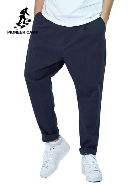 pioneer camp new design casual men pants cotton slim straight trousers fashion loose solid black/green pants male axx901032
pioneer camp new design casual men pants cotton slim straight trousers fashion loose solid black/green pants male axx901032