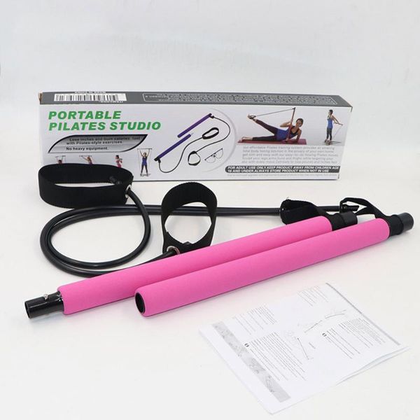 multifunctional pilates stick yoga resistance pull rope chest arm expander yoga stick pilates rod fitness workout equipment
multifunctional pilates stick yoga resistance pull rope chest arm expander yoga stick pilates rod fitness workout equipment