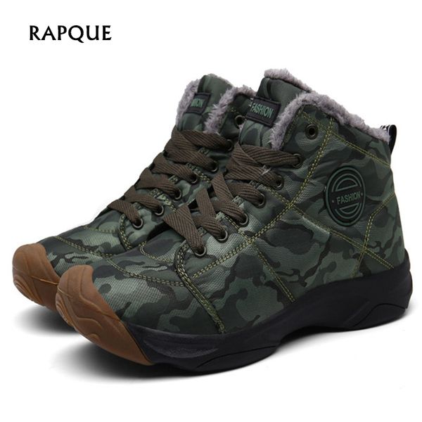 big size men's winter snow boots men warm plush ankle shoes men camouflage color platform sneakers man footwear drop shipping, Black
big size men's winter snow boots men warm plush ankle shoes men camouflage color platform sneakers man footwear drop shipping, Black