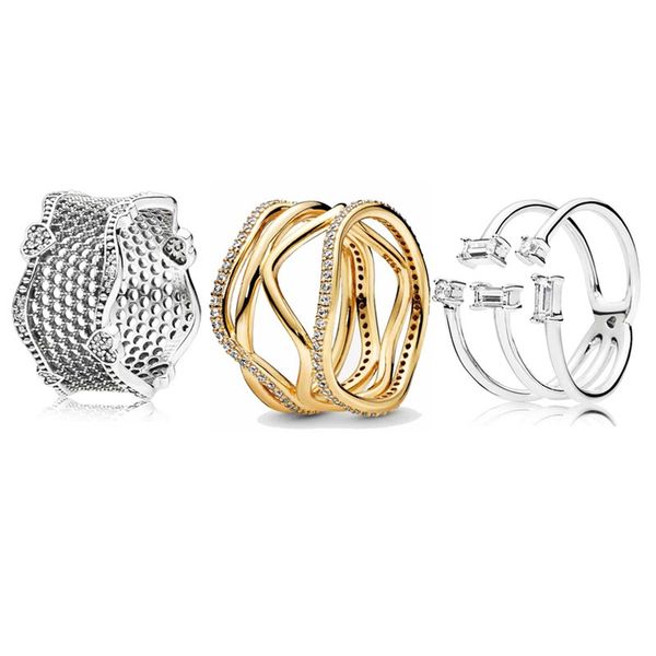 925 sterling silver ring golden shine swirling lines lace of love shards of sparkle ring with crystal for women jewelry, Golden;silver
925 sterling silver ring golden shine swirling lines lace of love shards of sparkle ring with crystal for women jewelry, Golden;silver