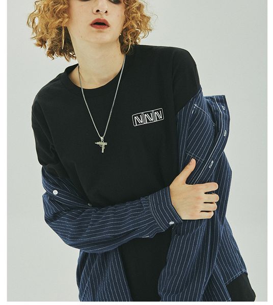 fashion personalized striped shirt male loose long-sleeved cotton shirt coat cardigan men, White;black
fashion personalized striped shirt male loose long-sleeved cotton shirt coat cardigan men, White;black