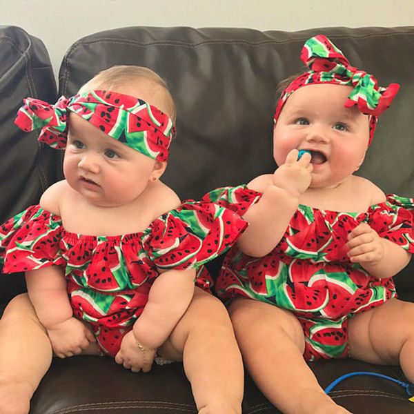 summer newborn infant baby girls bodysuit toddler kids off-shoulder watermelon jumpsuit girl headband playsuit sunsuit clothes, Blue
summer newborn infant baby girls bodysuit toddler kids off-shoulder watermelon jumpsuit girl headband playsuit sunsuit clothes, Blue