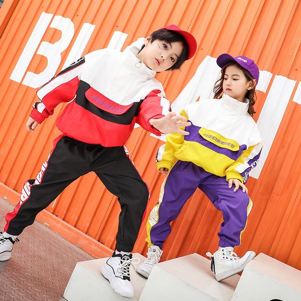 children's sportswear tracksuit boys girls 10 12 14 years hip hop costumes kids jazz street dancewear clothes dancing stage show t20041, White
children's sportswear tracksuit boys girls 10 12 14 years hip hop costumes kids jazz street dancewear clothes dancing stage show t20041, White
