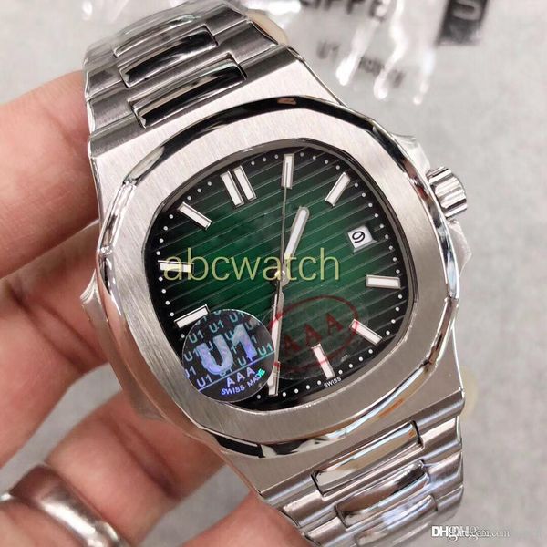 luxury brand watch 40mm automatic watch 316l stainless steel sapphire glass machinery 5711 series original folding buckle, Slivery;brown
luxury brand watch 40mm automatic watch 316l stainless steel sapphire glass machinery 5711 series original folding buckle, Slivery;brown