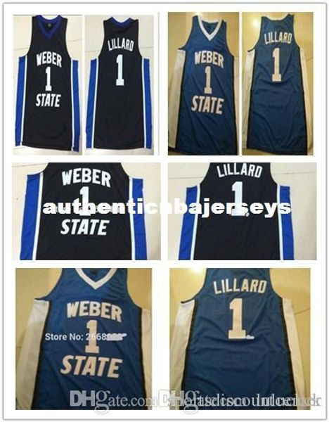 a+ custom mens customized weber state #1 damian lillard custom basketball jersey new materials with double stitching, Black;blue
a+ custom mens customized weber state #1 damian lillard custom basketball jersey new materials with double stitching, Black;blue