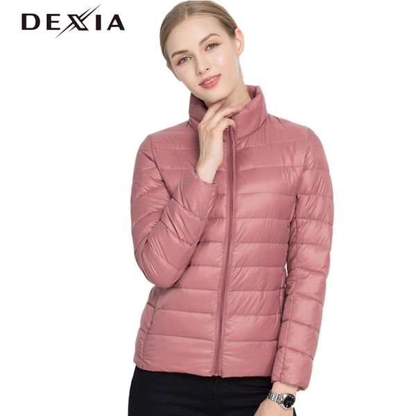 dexia winter coat women thin outerwear 90% white duck down 2018 coats stand collar casual slim parkas solid jacket, Black
dexia winter coat women thin outerwear 90% white duck down 2018 coats stand collar casual slim parkas solid jacket, Black