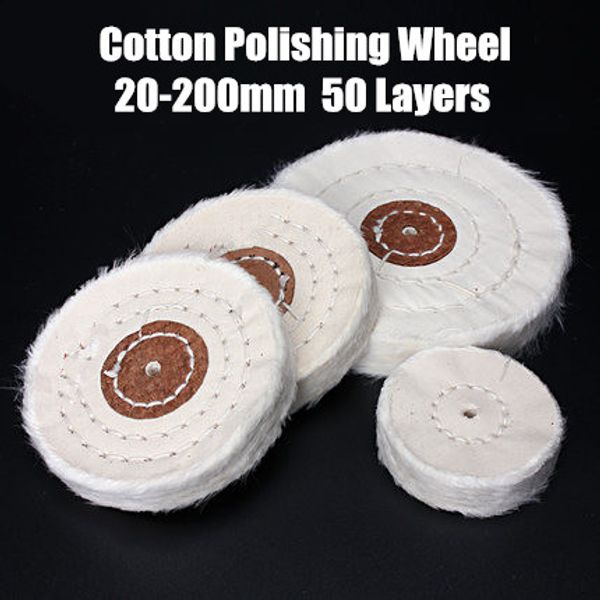 50-200mm white cotton lint cloth buffing wheel gold silver jewelry mirror polishing wheel 4mm inner hole 50 layers
50-200mm white cotton lint cloth buffing wheel gold silver jewelry mirror polishing wheel 4mm inner hole 50 layers