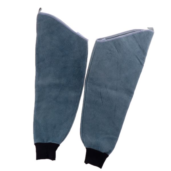 heavy duty leather welding sleeves for arms, blue/brown/yellow for your choice