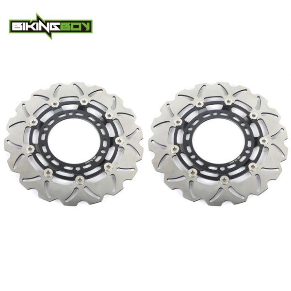 bikingboy front brake discs disks rotors for daytona 750 900 1000 1200 sprint 900 trophy 1200 speed triple
bikingboy front brake discs disks rotors for daytona 750 900 1000 1200 sprint 900 trophy 1200 speed triple