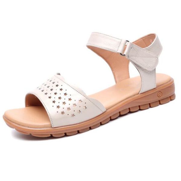 summer 2020 new open toe hollow genuine leather sandals comfort convenient fashion sandals soft bottom wedge women, Black
summer 2020 new open toe hollow genuine leather sandals comfort convenient fashion sandals soft bottom wedge women, Black