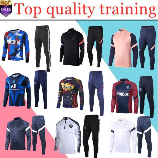 2020 korea men football training tracksuit real madrid soccer training suit 18 19 20 paris mbappe survetement de foot chandal jogging, Black;white
2020 korea men football training tracksuit real madrid soccer training suit 18 19 20 paris mbappe survetement de foot chandal jogging, Black;white