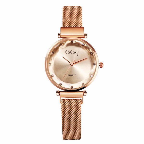 fashion women's watch gold bracelet ladies wristwatch small dial fine strap luxury quartz clock female watches montre de mode ct, Slivery;brown
fashion women's watch gold bracelet ladies wristwatch small dial fine strap luxury quartz clock female watches montre de mode ct, Slivery;brown