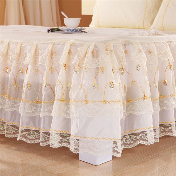 home textile bed skirt set 180*200cm bed sheet set queen king korean style lace gray mattress cover pillowcase solid bedding
home textile bed skirt set 180*200cm bed sheet set queen king korean style lace gray mattress cover pillowcase solid bedding
