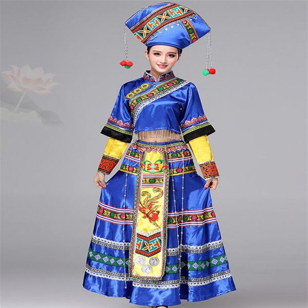 fashion thailand style women stage costume for singers minority female festival dance costume ethnic clothing dress stage outfit, Black;red
fashion thailand style women stage costume for singers minority female festival dance costume ethnic clothing dress stage outfit, Black;red