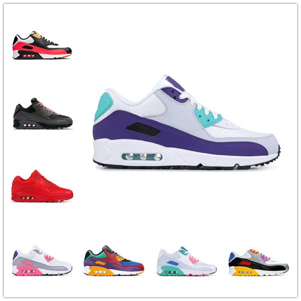 most fashion) 90 90s men women running shoes black croc white oreo infrared outdoor mens womens suede trainers sports sneakers size 36-45, White;red
most fashion) 90 90s men women running shoes black croc white oreo infrared outdoor mens womens suede trainers sports sneakers size 36-45, White;red