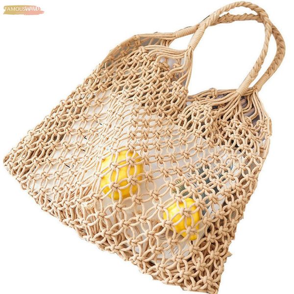 fashion women bag cotton thread summer beach bag for lady straw large woven cotton fabric handbag casual tote shopper
fashion women bag cotton thread summer beach bag for lady straw large woven cotton fabric handbag casual tote shopper
