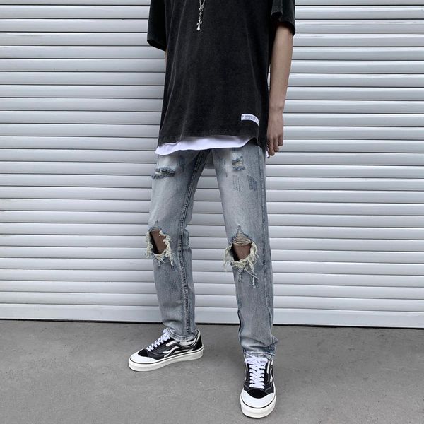 2020 лето мужская большая дыра стрейч slim fit мыть джинсы мода тенденция повседневные брюки хип-хоп стиль брюки плюс размер -2xl, Blue
2020 лето мужская большая дыра стрейч slim fit мыть джинсы мода тенденция повседневные брюки хип-хоп стиль брюки плюс размер -2xl, Blue