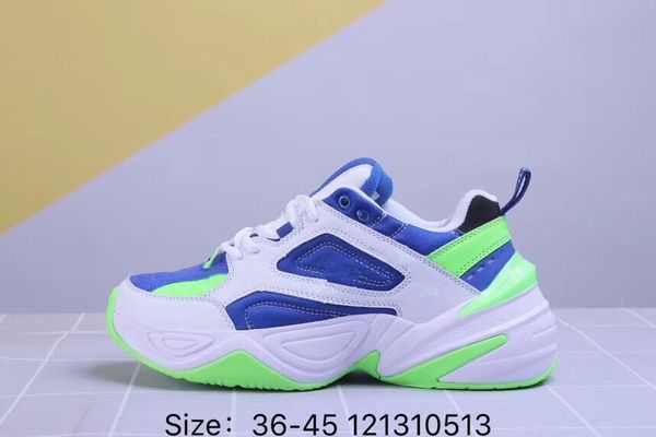 2018 new monarch the m2k tekno tenno v2 multicolor foam running shoes high dad sneakers men women trainers size 36-45
2018 new monarch the m2k tekno tenno v2 multicolor foam running shoes high dad sneakers men women trainers size 36-45