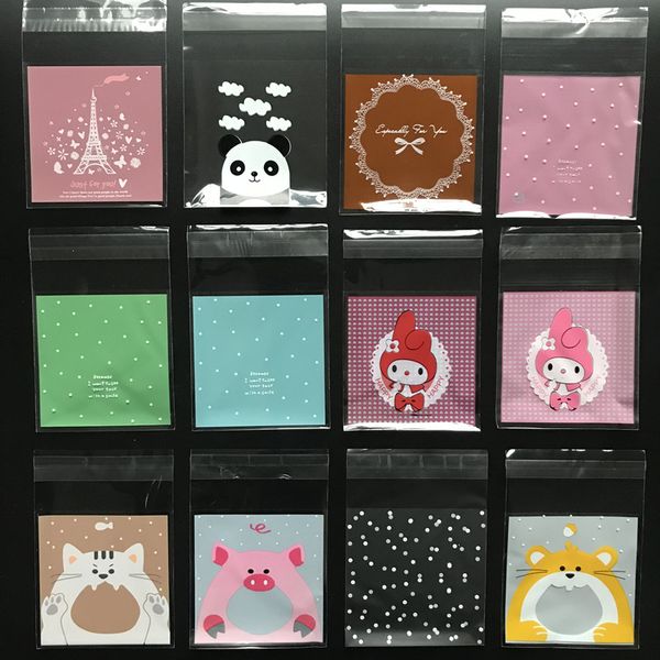 100pcs/lot 7*7cm cute cake gift packages opp bags plastic candy cookies biscuits bags wedding party supplies
100pcs/lot 7*7cm cute cake gift packages opp bags plastic candy cookies biscuits bags wedding party supplies