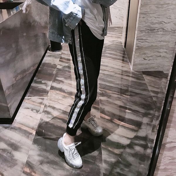 gothic diamonds high waist elastic casual pants women fashions 2020 streetwear loose spring black college harem pants size, Black;white
gothic diamonds high waist elastic casual pants women fashions 2020 streetwear loose spring black college harem pants size, Black;white