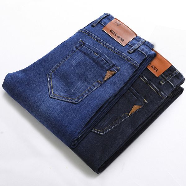 2pcs/set summer fashion men's jeans pants boys solid simple casual full-length harem classic elasticity trousers plus size 28-48, Blue
2pcs/set summer fashion men's jeans pants boys solid simple casual full-length harem classic elasticity trousers plus size 28-48, Blue