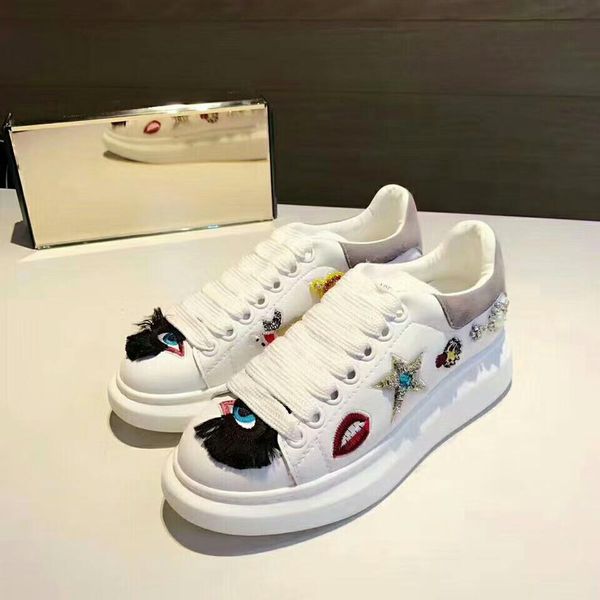 2019 luxury designer women's casual shoes low price quality ladies fashion sports party wedding shoes velvet sports shoes decal design, Black
2019 luxury designer women's casual shoes low price quality ladies fashion sports party wedding shoes velvet sports shoes decal design, Black