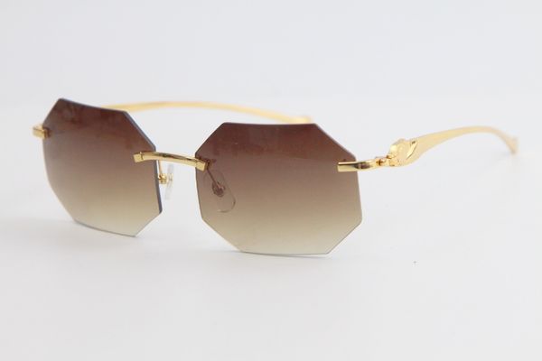 new selling rimless metal leopard series adumbral sun glasses style outdoor design classical model glasses male and female aviator glasses, White;black
new selling rimless metal leopard series adumbral sun glasses style outdoor design classical model glasses male and female aviator glasses, White;black