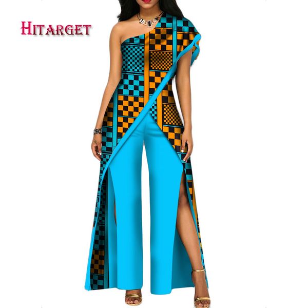 2018 new autumn african pant set for women off shoulder jumpsuit dashiki clothing batik wax printing pure cotton wy2373, Red
2018 new autumn african pant set for women off shoulder jumpsuit dashiki clothing batik wax printing pure cotton wy2373, Red