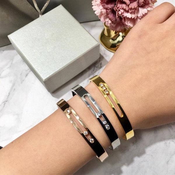 new high fashion rose gold silver color geometry bracelet luxury design women crystal bangle party wedding fine jewelry, Black
new high fashion rose gold silver color geometry bracelet luxury design women crystal bangle party wedding fine jewelry, Black