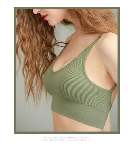 women tank crops seamless underwear female crop tube backless lingerie padded bralette basic wear camisole, Black;white
women tank crops seamless underwear female crop tube backless lingerie padded bralette basic wear camisole, Black;white