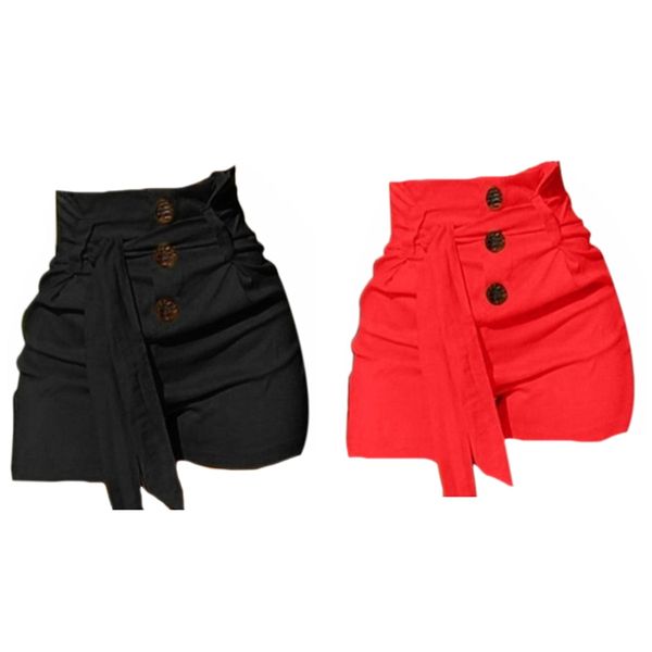 2 pcs women's shorts solid high waist lace up shorts summer loose casual short pants women's clothing , black & red, White;black
2 pcs women's shorts solid high waist lace up shorts summer loose casual short pants women's clothing , black & red, White;black