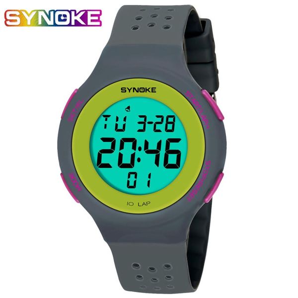 synoke digital wristwatches timer girls boys watches alarm chrono kid clock casual sport led children watch, Slivery;brown
synoke digital wristwatches timer girls boys watches alarm chrono kid clock casual sport led children watch, Slivery;brown