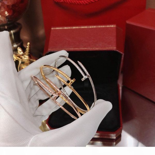 popular s925 sterling silver screw classic bracelet gold bracelet punk ladies gift luxurious quality jewelry, Black
popular s925 sterling silver screw classic bracelet gold bracelet punk ladies gift luxurious quality jewelry, Black