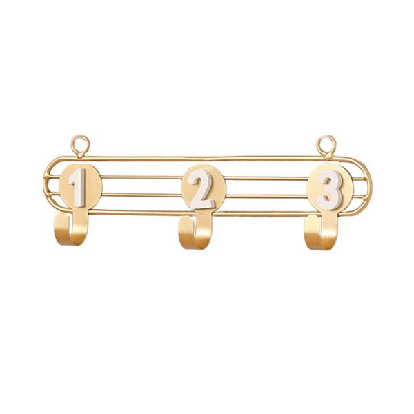punch iron art wall hook number design 3-hook hanger clothes hat key hanger wall hooks home decoration
punch iron art wall hook number design 3-hook hanger clothes hat key hanger wall hooks home decoration