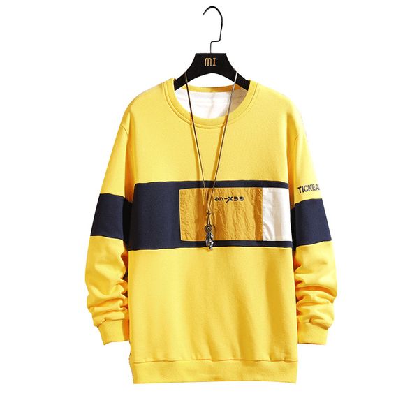 men's hoodies & sweatshirts winter round neck pullover sweatshirt multicolor stitching printing fun letters hip hop casual student wear, Black
men's hoodies & sweatshirts winter round neck pullover sweatshirt multicolor stitching printing fun letters hip hop casual student wear, Black